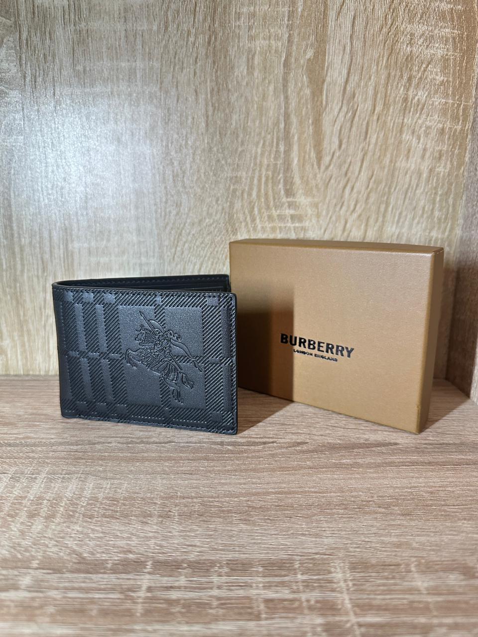 PORTE MONNAIE BURBERRY HOMMES FULL BLACK