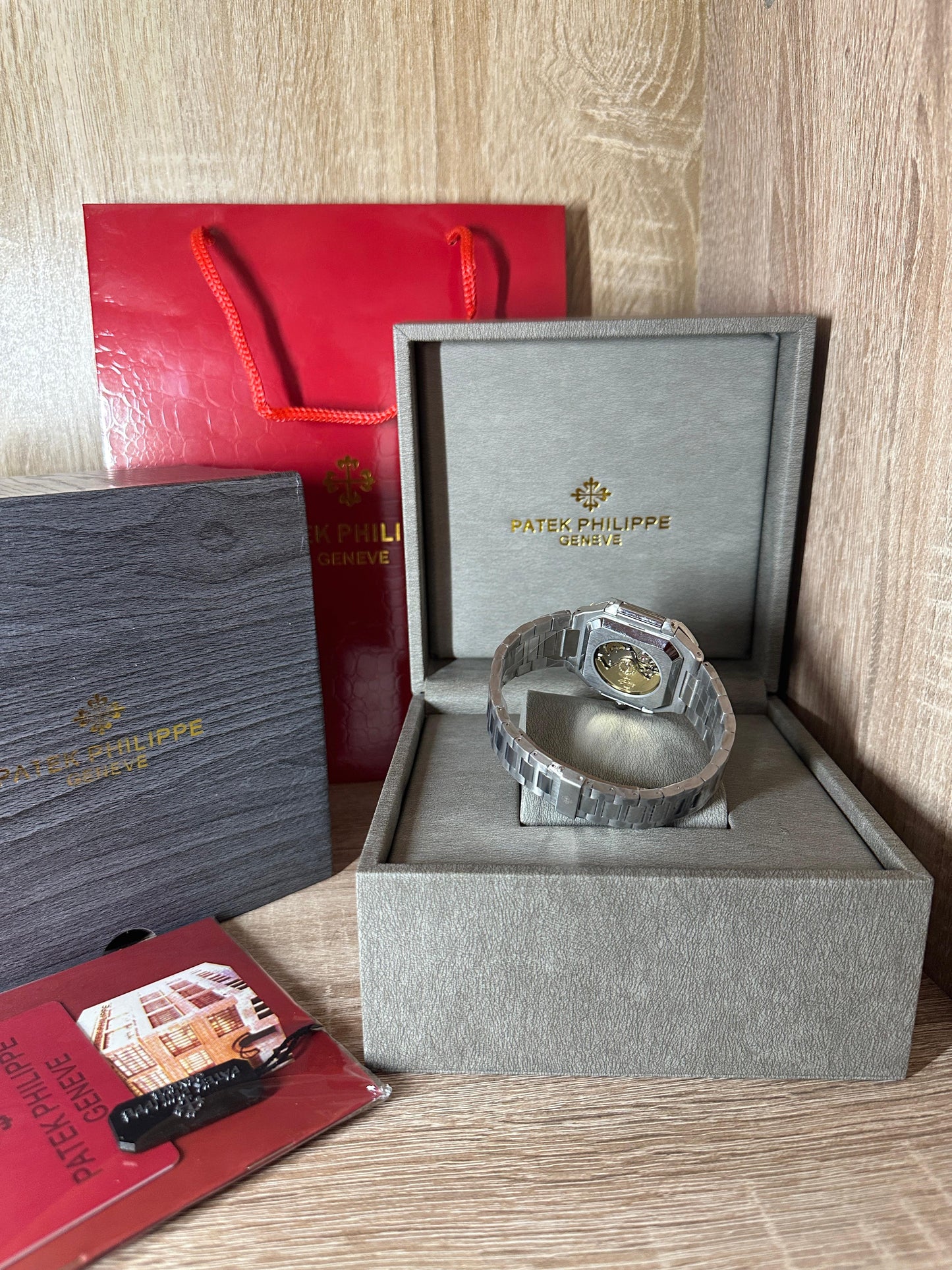 PATEK CARRE BLEU MASTER QUALITÉ