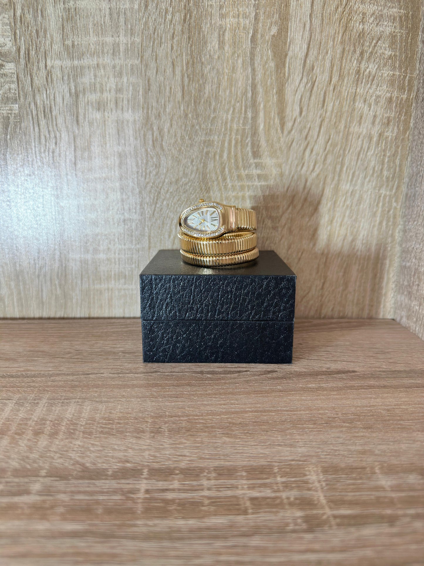 BVLGARI SERPENTI DOUBLE BRACELET DIAMONDS BOITE SIMPLE