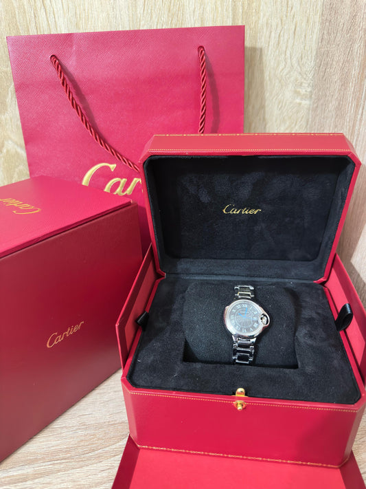 CARTIER CERCLE FEMMES GRIS/NOIR